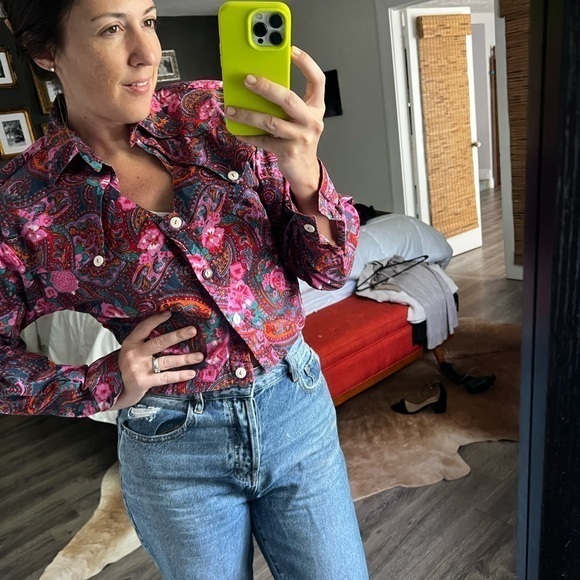 90’s Western Button‎ Front Crop! - Picture 9 of 13